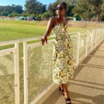 Camille Winbush Instagram – Good day in my mind, safe to take a step out ☀️ 
#veuveclicquotpoloclassic