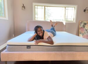 Camille Winbush Instagram - There’s nothing more important to me than a good nights sleep. And I get exactly that on my @lullbed every night. It’s the most comfortable mattress I’ve ever slept on and there’s one in every bedroom in my house! I’m proud to be a #lullpartner and you can be too! 
Use my link lull.com/camillew2 to get $300 off your order 😁