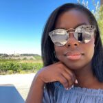 Camille Winbush Instagram - Oh hey guys. I went to 4 wineries in one day but I don’t remember being at the 4th one because wine. Cheers! 🍷