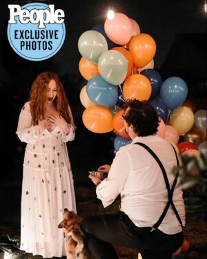 Camryn Grimes Instagram - It’s been a crazy start to the year! Thank you so much @people for featuring our engagement and getting these photos out there, because they’re way too good to miss!

And another thank you to all of you for the congratulations and well wishes. Brock and I were deeply moved by your enthusiasm and excitement. We’re kinda excited too. Just a bit.