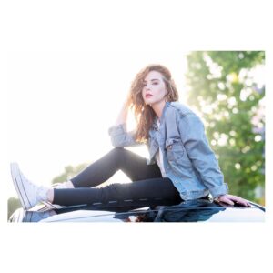 Camryn Grimes Instagram - #MyFriendsinCars
📷: @ericblackmon 
My friend Eric is a dynamite photographer, so happy I got to participate in this. Check him out & thanks Eric!