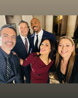 Camryn Manheim Instagram - I had the most incredible experience being a part of the Law & Order Universe, and more importantly the Wolfpack. I’m so thankful for the three wonderful seasons that I spent with this wildly talented cast of merry pranksters. Mehcad Brooks, Reid Scott, Connie Shi, Anthony Anderson, Jeffrey Donovan, Hugh Dancy, Odelya Halevi, Tony Goldwyn and Sam Waterston.  Not to mention the stellar guest stars that came in and out of the studio doors. 

I loved showing up for work each and every day, loved keeping the boys in line at Precinct 27 and most importantly, loved spending time with the most hard working, professional and kindhearted crew. They are truly New York’s finest. 

Something wonderful awaits me around the corner, and I can’t wait to see what it is. Until then… Go Knicks! 
.
.
.
.

@mehcadbrooks @odelya_halevi_ @mrreidscott @hugh_dancy @tonygoldwyn @nbclawandorder @wolfentertainment @peacock @iamconnieshi