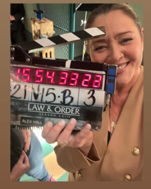 Camryn Manheim Instagram - I had the most incredible experience being a part of the Law & Order Universe, and more importantly the Wolfpack. I’m so thankful for the three wonderful seasons that I spent with this wildly talented cast of merry pranksters. Mehcad Brooks, Reid Scott, Connie Shi, Anthony Anderson, Jeffrey Donovan, Hugh Dancy, Odelya Halevi, Tony Goldwyn and Sam Waterston.  Not to mention the stellar guest stars that came in and out of the studio doors. 

I loved showing up for work each and every day, loved keeping the boys in line at Precinct 27 and most importantly, loved spending time with the most hard working, professional and kindhearted crew. They are truly New York’s finest. 

Something wonderful awaits me around the corner, and I can’t wait to see what it is. Until then… Go Knicks! 
.
.
.
.

@mehcadbrooks @odelya_halevi_ @mrreidscott @hugh_dancy @tonygoldwyn @nbclawandorder @wolfentertainment @peacock @iamconnieshi