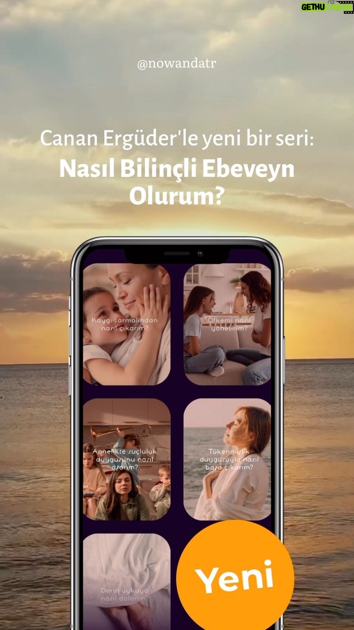 Canan Ergüder Instagram - Çocuk yetiştirmek güzel olduğu kadar zor ve bu yolculukta hepimizin desteğe ihtiyacı var. Evli veya yalnız ebeveynler olabiliriz; zor anlarda çözümsüz kalabiliriz, yorulup tükenebiliriz. Neyse ki çocuklarımızla ve kendimizle ilişkimizi iyileştirecek çözümler var🙏 Kurucularımızdan @aslieti’nin kaleme aldığı, @cananerguder1’in seslendirdiği “Nasıl Bilinçli Ebeveyn olurum?” serisi etkisi araştırmalarla kanıtlanmış, kolayca uygulayabileceğimiz çözümler sunuyor. Nowanda’yı ücretsiz indirebilir; kaygı sarmalından çıkmanın, öfkenizi yönetmenin, suçluluk duygusu ve tükenmişlikle başa çıkmanın ve uyku kalitenizi yükseltmenin yollarını şimdi keşfedebilirsiniz💜 #nowanda #ebeveyn #çocuk #aile #kaygı #farkındalık #zihinselsağlk #ruhsağlığı