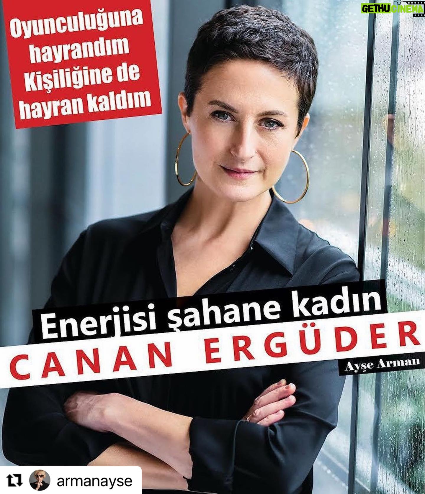 Canan Ergüder - 18.8K Likes - Çok teşekkür ederim @armanayse. Sizinle tanışmak büyük zevkti🎈