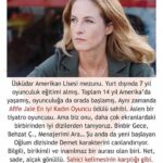 Canan Ergüder Instagram – Çok teşekkür ederim @armanayse. Sizinle tanışmak büyük zevkti🎈