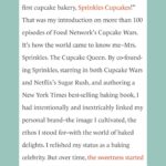 Candace Nelson Instagram - My byline in Inc. magazine is officially out! “How the Cupcake Queen Broke Free of Her Brand” - this story is about the evolution of my personal brand and how I struggled to reposition myself from “Mrs Sprinkles” to an entrepreneurial thought leader. 🧁➡️🦈 “In 2012, after nearly a decade of building Sprinkles, my husband and I sold a majority stake of the com­pany to a private equity firm. We were excited to pursue new opportunities, but while my husband quickly embraced the freedom of his new chapter, I faced a unique challenge with mine. The loyal audience I had cultivated was tightly linked to my identity as a baker and integral to my personal brand, and managing its expectations started to weigh heavily on me. I yearned to share my growing identity as an entrepreneur, to mentor other businesswomen, to be recognized as more than just Mrs. Sprinkles. But that was not what my followers had signed up for.” I’m so excited to share this story of evolution and authenticity with you! On newsstands and online now. Thank you @incmagazine 🤩 #byline #incmagazine #candacenelson #entrepreurmotivation #rebrand #personalbrand