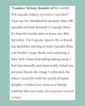 Candace Nelson Instagram - My byline in Inc. magazine is officially out!

“How the Cupcake Queen Broke Free of Her Brand” - this story is about the evolution of my personal brand and how I struggled to reposition myself from “Mrs Sprinkles” to an entrepreneurial thought leader. 🧁➡️🦈

“In 2012, after nearly a decade of building Sprinkles, my husband and I sold a majority stake of the com­pany to a private equity firm. We were excited to pursue new opportunities, but while my husband quickly embraced the freedom of his new chapter, I faced a unique challenge with mine. The loyal audience I had cultivated was tightly linked to my identity as a baker and integral to my personal brand, and managing its expectations started to weigh heavily on me. I yearned to share my growing identity as an entrepreneur, to mentor other businesswomen, to be recognized as more than just Mrs. Sprinkles. But that was not what my followers had signed up for.”

I’m so excited to share this story of evolution and authenticity with you! On newsstands and online now. Thank you @incmagazine 🤩
 
 
#byline #incmagazine #candacenelson #entrepreurmotivation #rebrand #personalbrand
