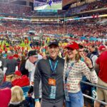 Candace Nelson Instagram - A Chiefs Super Bowl Victory... AGAIN! 🏈 Throwback to Super Bowl LIV in 2020, celebrating with my @chiefs superfan husband! Congratulations to Kansas City 🙌🏻 🎉 Needless to say, the boys in my house were going crazy last night! Meanwhile, for those who watch for the commercials...Which was your favorite? Arnold Schwarzenegger’s ‘Like a Good Neigh-baa’? ‘The Mayo Cat’? Jason Momoa’s ‘Flashdance’ throwback? I loved all the nostalgia in the mix! #superbowllvii #superbowl #kansascitychiefs #chiefs #superbowlcommercials #superbowl2024