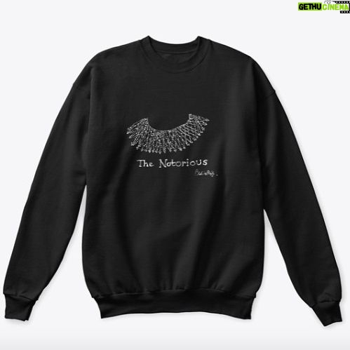 Candice Bergen Instagram - ATTENTION BERGENBAGGERS!!! Finally the long awaited RBG “Notorious” on many items from sweatshirts and tees to phone cases to fanny packs and face masks! candicebergenartstuff.com