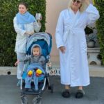 Candice Bergen Instagram – Artie walking with his Security Force in LA.