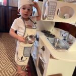 Candice Bergen Instagram – Chef Artie whipping up dinner.
