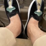 Candice Bergen Instagram – My brand new favorite pair of shoes. Called ALIEN ABDUCTION. Shneakers… not just for walking anymore.
