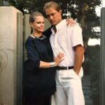 Candice Bergen Instagram - With my handsome baby brother and pregnant with Chloe Malle.