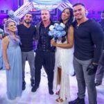 Candice LeRae Instagram - Happy Anniversary to the Jim to my Pam, the Bandit to my Chilli, the Carl to my Ellie, the Jack to my Sally, the Peter to my MJ- @johnnygargano I can’t believe 7 years ago we were getting married and packing up to move in with Tommaso in Orlando. I can’t believe I get to call you my husband and watch you be the best dad ever. Cheers to 7 years. I love you in every universe 3000. 💚