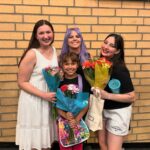 Candice LeRae Instagram - Quick 30 hour trip home for my nieces High School musical 💚🧡 and a little Disney ✨🏰 I have to add, it was super surreal to be back in my Alma mater watching my nieces perform on the same stage where I performed in HS band 🪈 They all grew up too fast. (I’m totally not crying). 🧡💚🧡💚