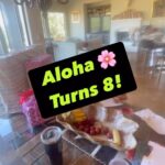 Candice Michelle Instagram - Happy 8th birthday to our little love, Aloha! Not your traditional birthday family. We like the Stevie Wonder version of happy birthday along with, of course the classic by @unclelukereal1 #alohavon