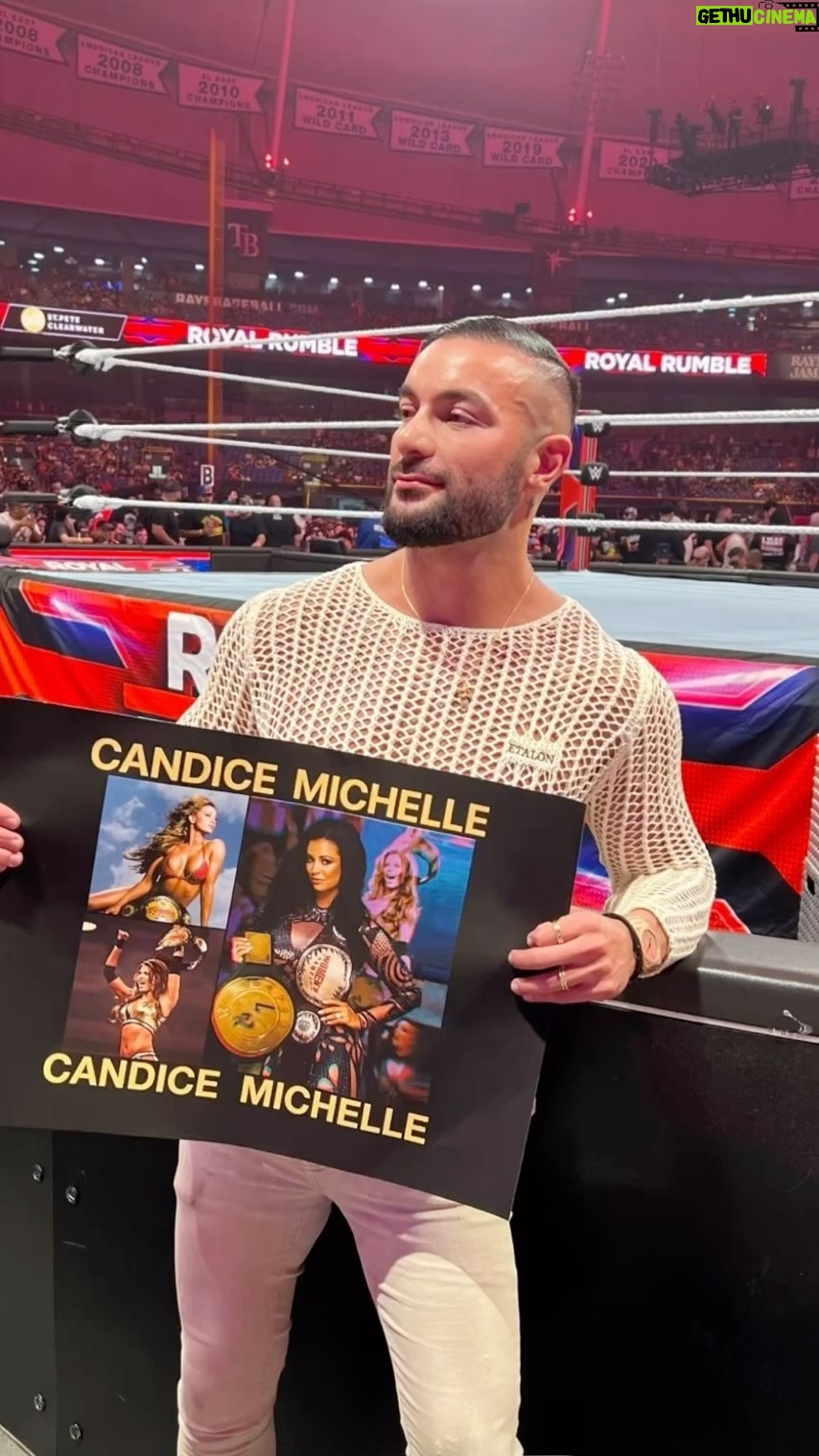 Candice Michelle - 3.4K Likes - Happy #royalrumble
I’m there in spirit thanks to @itsalbie bringing me ringside!
Thanks for all the great memories @wwe is it time for a comeback!?