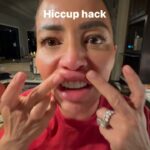 Candice Michelle Instagram - Hiccup hack, works every time! #hiccup #hack
