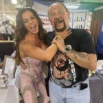 Candice Michelle Instagram - Fun Fact: The first ever live event I went to was in Wi at the Bradley Center. We had seats on the exit row and I was about 8yrs old. The Bushwackers came out and I loved this tag team. He saw me and I raised my tiny hand and he high fived me. Little did he know he tagged me in. I still love @bushwhackerluke and RIP his partner!!