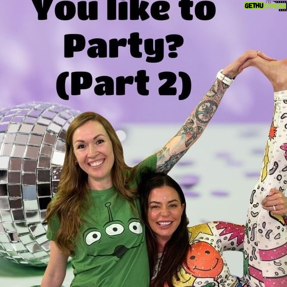 Candice Michelle Instagram - Who doesn’t like to party? 🎉😅 Watch full new episode on our YouTube Channel AngelsandAliensShow. Link in our bio. @mrs_candice_michelle 🪽👽 #angelsandaliens #angelsandaliensshow #healing #innerchild #innerchildhealing #spiritualguidance #NLP #emotionalalignment #tkstretching #thegoodlife