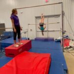 Candice Michelle Instagram – Consistency over time equals results! My daughter @akiannerose never had things come easy to her. She works and works and never gives up. Today was a huge win not just for her but hearing the support of her team and coaches cheering her on. Gymnastics isn’t a single sport it takes a team to make you great. She is great and I’m so proud of her and this team! @acrotexbeecave