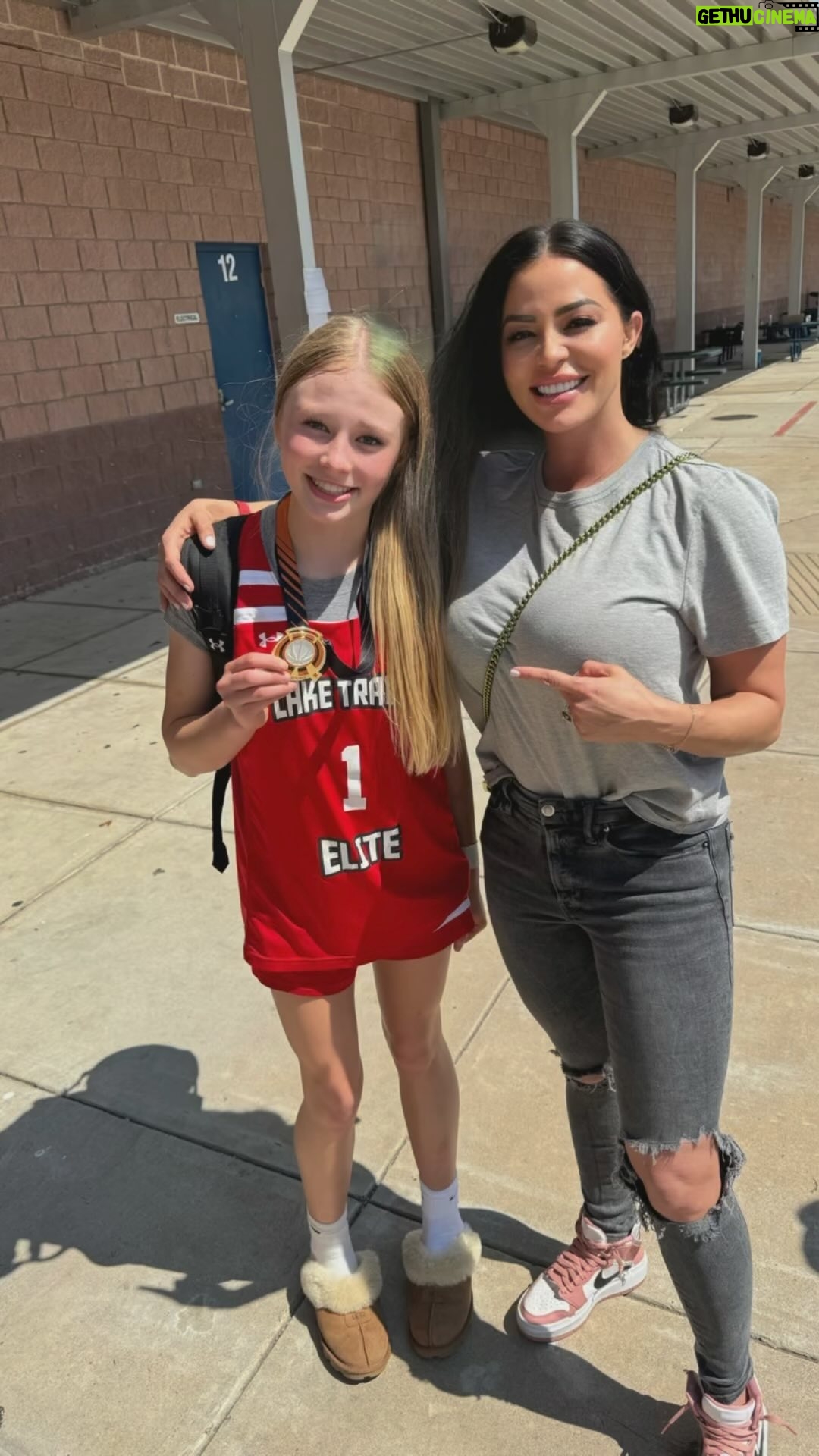Candice Michelle Instagram - So unbelievably proud of you @akiannerose for incredible growth this season and bringing home Gold twice with your team! Special thanks to @ltyainfo and these two coaches who stepped up to the plate with this team. I’m so proud of all these girls. Congrats LT Elite! #nevergiveup #champs