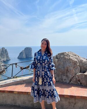 Candy Yuen Instagram - Enchanting moments in Capri ✨✨💗 #italy #capri #boating #sea #travel