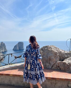 Candy Yuen Instagram - Enchanting moments in Capri ✨✨💗 #italy #capri #boating #sea #travel