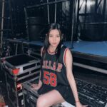 Candy Wong Ka Ching Instagram - Decidophobia between 5 and 8 So 58😬 好耐冇正式著波衫了 滿滿的回憶🥹🏀