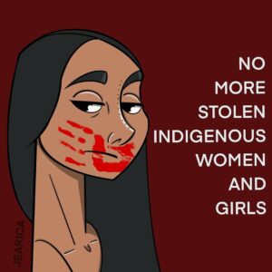Cara Jade Myers Instagram - The MMIW (Missing and Murdered Indigenous Women) movement exists because a large number of Native women and girls go missing and are murdered each year compared to women from any other groups. It’s not just our females, our male, trans, and 2-spirit relatives are part of the MMIW epidemic. I like to use MMIW to mean Warriors to be more inclusive of all our relatives. 
• Murder is the 3rd leading cause of death for Indigenous women.
• More than 4 in 5 Native American womens will experience violence in their lifetime.
• 94% percent of Native American women have been raped
And Non-natives make up 96% of sexual violence against
Native women. 
• 40% of the girls kidnapped into sex trafficking are Native American girls mostly by Non-Natives.
• Non-Natives make up to 97% of crimes against female Native Americans. 
• Non-Natives make up 90% of crimes against male Native Americans. 
• Native women are murdered at a rate 10 times higher than any other ethnic group. 
• Most are murdered by Non-Natives.
• Native American women are 10 times more likely to be sexually assaulted than any other ethnic group. 
• 96% of it done by Non- Natives. 
• Murder is the 3rd leading cause of death for Indigenous
women. 
• More than 4 out of 5 Indigenous Women have experienced violence in their lifetime. 

There’s literally landfills with Indigenous women’s bodies.
It’s all described as a femicide, colonialism, epidemic, and modern day genocide.