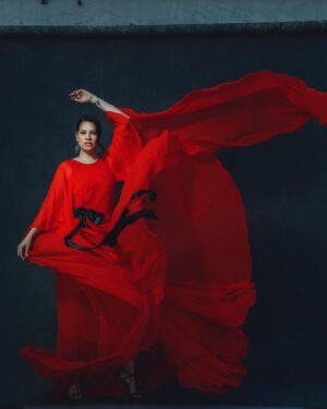 Cara Jade Myers Instagram - I am absolutely in LOVE with these stunning photos taken by the extremely talented @kevinscanlon!!
We didn’t have too long before I had to rush off, to the 96th OSCARS!! But I couldn’t be happier with the results! There were soooooo many amazing photos it was hard to choose my favorites!
I had an awesomely talented team that made this happen and made these photos so good!! I just had to stand there!

Dream team:
Photographer: @kevinscanlon 
Makeup: @kateglanfield 
Hair: @andrewdylanhair 
Stylist: @highheelprncess 
Dress: @georgeschakraofficial 
Shoes: @jimmychoo 
Nails: @nailsbyemikudo 
Jewelry: @hanut101 earrings, @noudarjewels ring, @levian_jewelry ring, @dinahuntinghorse necklace, @dancingbluestone bracelet, @terrencercampbell ring
PR: @personapr 
Manager: @crtnypetrakis 
Brand Mgmt: @hunterbrandmanagement 
BTS: @laronimo 
Makeup Brand: @pradosbeauty 
Skin Care: @lamer