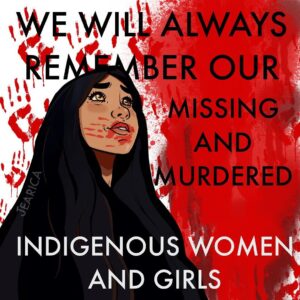 Cara Jade Myers Instagram - The MMIW (Missing and Murdered Indigenous Women) movement exists because a large number of Native women and girls go missing and are murdered each year compared to women from any other groups. It’s not just our females, our male, trans, and 2-spirit relatives are part of the MMIW epidemic. I like to use MMIW to mean Warriors to be more inclusive of all our relatives. 
• Murder is the 3rd leading cause of death for Indigenous women.
• More than 4 in 5 Native American womens will experience violence in their lifetime.
• 94% percent of Native American women have been raped
And Non-natives make up 96% of sexual violence against
Native women. 
• 40% of the girls kidnapped into sex trafficking are Native American girls mostly by Non-Natives.
• Non-Natives make up to 97% of crimes against female Native Americans. 
• Non-Natives make up 90% of crimes against male Native Americans. 
• Native women are murdered at a rate 10 times higher than any other ethnic group. 
• Most are murdered by Non-Natives.
• Native American women are 10 times more likely to be sexually assaulted than any other ethnic group. 
• 96% of it done by Non- Natives. 
• Murder is the 3rd leading cause of death for Indigenous
women. 
• More than 4 out of 5 Indigenous Women have experienced violence in their lifetime. 

There’s literally landfills with Indigenous women’s bodies.
It’s all described as a femicide, colonialism, epidemic, and modern day genocide.