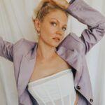 Cariba Heine Instagram – I have wanted to exclusively wear powersuits since I was 18 years old. @styledbylmc you made my dreams come true.