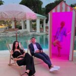 Cariba Heine Instagram – Hogging the limelight. And the pink light🍉