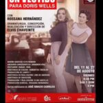 Caridad Canelón Instagram - "Un vestido para Doris Wells" está belleza de obra, de @elvischa20 y con la excelente interpretación de @rossanahm , termina hoy, su exitosa primera temporada, celebrando los 10 años de éxito de la compañía de teatro @tdeusexmachina Hoy: 4:00 p:m En @lacajadfosforos ¡¡¡Rossana, Elvis, Deusexmachina!!! ¡Aplausos de pie! 👏🏼👏🏼👏🏼👏🏼👏🏼👏🏼👏🏼👏🏼👏🏼 #teatro #tdeusexmachina #unvestidoparadoriswells #lacajadefosforos