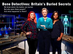 Carla Valentine Instagram - ☠️ Skeletons are a classic Halloween decoration so why not watch the TV show I filmed a couple of years ago with @toriherridge and @raksha_digs? It's 'Bone Detectives: Britain's Buried Secrets' which originally aired on Channel 4, but I've noticed it's actually being shown at the moment on 4HD. It was so interesting filming this, although it was *exhausting* too because Caleb was only a few months old at the time. There were some fascinating cases involving unusual diseases, suspicious death circumstances and much, much more...☠️
#carlaweencountdown #carlaween #halloween  #halloweencountdown #bonedetectives #archaeology #anthropology #osteology #skeletons #britainsburiedsecrets