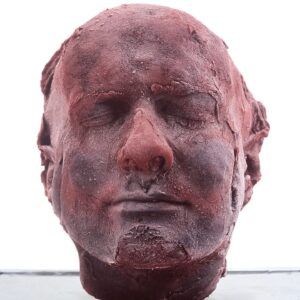 Carla Valentine Instagram - I have always been fascinated by this piece, and the detail in pic 4 is lovely: it's called "Self" by Marc Quinn and it's made of his own blood, frozen. It's best explained via his own website:

"Self is a self-portrait of the artist, but one that literally uses his body as material since the cast of Quinn's head, immersed in frozen silicone, is created from ten pints of his own blood. In this way, the materiality of the sculpture has both a symbolic and real function.

The work was made at a time when Quinn was an alcoholic and a notion of dependency – of things needing to be plugged in or connected to something to survive – is apparent since the work needs electricity to retain its frozen appearance. A further iteration made every five years, this series of sculptures presents a cumulative index of passing time and an ongoing self-portrait of the artist's ageing and changing self."

The first image is "Self" (1991) and subsequent images are 1996, 2001, 2006 and 2011 - various iterations of the same piece.
#marcquinn #blood #frozen #self