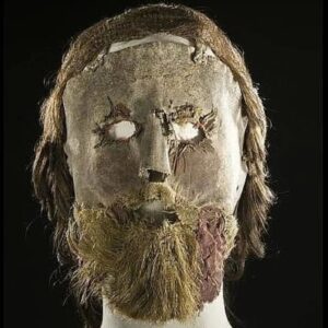 Carla Valentine Instagram - Given that this is the Halloween Countdown, it seems apt that I post about a mask. This mask could literally be from a modern horror film but it's actually from the 17th century. It's made from leather, fabric, false teeth and real human hair - even the beard - worn by Alexander 'Sandy' Peden, aka 'Prophet Peden'. He was a leading figure in the Covenanter movement in Scotland and in 1666 at the age of 40 was denounced as a rebel. He wore this mask to hide his identity while he was giving Coventicles (which is a really cute word for unlicensed church meetings). It's on display at the National Museum of Scotland in Edinburgh. He died in 1686.
I'm not sure whether I would have stayed and listened to what he had to say, or run away screaming..!
#humanremains #mask #halloweenmask #carlaween #carlaweencountdown #halloweencountdown  #nationalmuseumscotland #humanhair #history