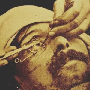 Carla Valentine Instagram - • What Do The Dead See? •
When photography was invented in the 1840s, the similarity between the structure of a camera and that of the eye was noted, leading to an idea that whatever a person witnessed at the moment of death could be imprinted on the retina, like a photograph. The pseudo-scientific term for this was Optography, and these theoretical 'photographs' were called Optograms. This concept actually has earlier roots than that, when a Jesuit Friar from the 1600s - Christopher Schiener - recorded his observation of a fleeting image on the retina of a frog he was dissecting. But it was the Victorians with their knowledge of photography and endless pseudo-scientific pursuits who took this idea further, in particular German physiologist, Wilhelm Kühne, who claimed to have devised a process to 'develop' these optograms temporarily.
The most obvious practical use for such a phenomenon would be, of course, forensic - many cases could be solved if it were really possible for an assailant's image to be preserved on the eyes of the victim; wide-open in terror. Experiments were carried out in Germany at first, and it was even proposed that one of Jack the Ripper's victims could undergo this procedure.
It was such a widespread and enduring belief that when PC G. W. Gutteridge was murdered in Essex, in 1927 by two men who'd stolen a car from London, they didn't leave the scene after the killing shot: they also shot him through both eyes - to the horror of the postman who found him dead the next morning. I'm lucky enough to have visited the Scotland Yard Crime Museum several times to see this mask which was used in the Gutteridge murder, as well as all the associated guns and accoutrements. More info is in my book 'Murder Isn't Easy: The Forensics of Agatha Christie'. Details of above images will be in the comment below.
#forensicscience #forensics #vintageforensics #optography #agathachristie #optograms #scotlandyard #blackmuseum #theblackmuseum #crimemuseum #halloween #hallowerncountdown