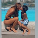 Carla Ballero Instagram - Siempre el amor infinito de mis hijos. Soy una privilegiada al tener 3 maestros . Los amo con toda el alma . #love #mamá #feliz #verano
