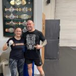 Carla Esparza Instagram – Got to learn some tricks from OG legend @razorob ! Now that’s some hardware 😮🏆🏆🏆

Fun Fact: rob was Coach  @colinoyama ‘s first MMA fighter! #legacy