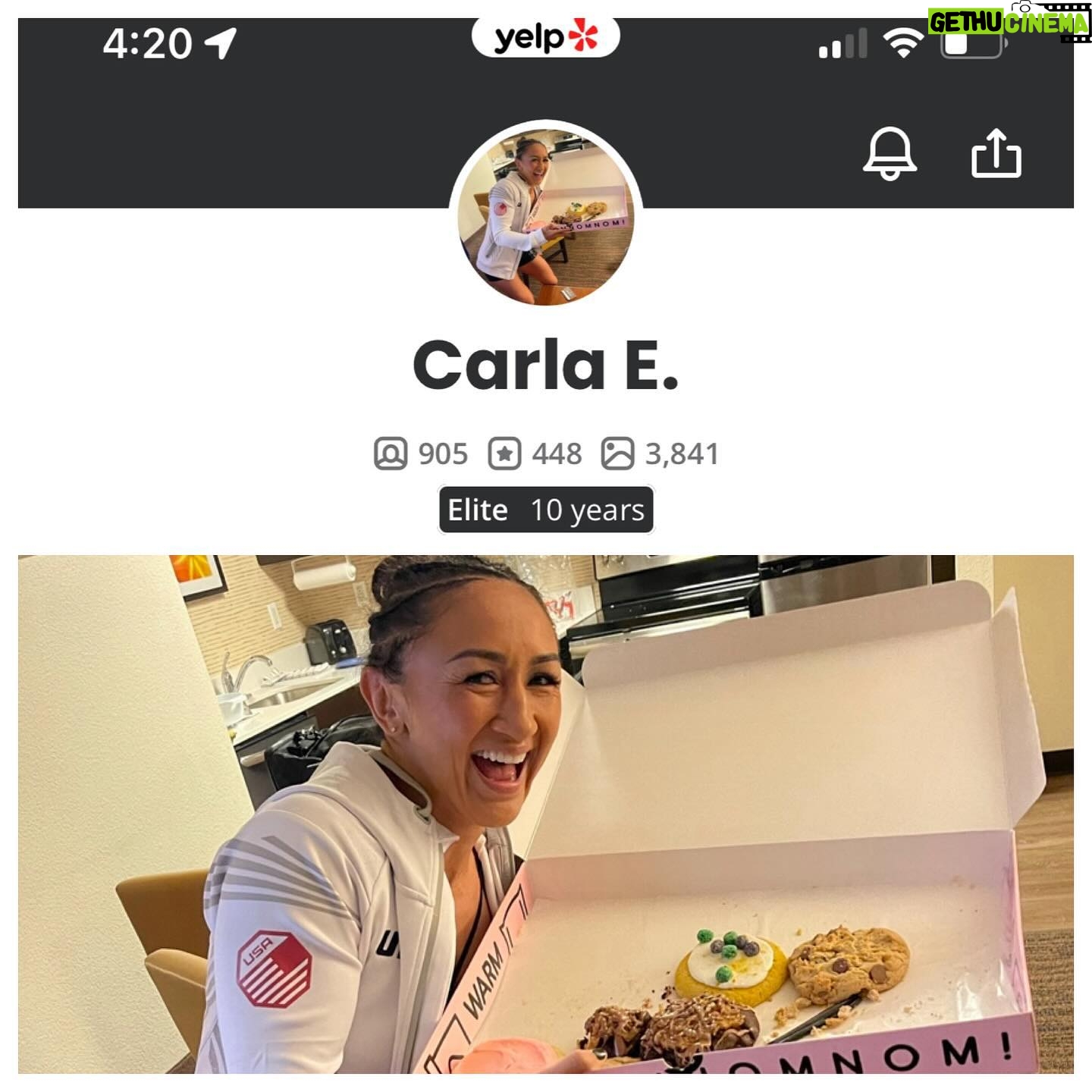 Carla Esparza Instagram - YEE! Alas, after 10 years I have finally received the coveted Yelp Elite BLACK BADGE π€©π€!!!! Post fight foodie frenzyβs were standard practice π€€ I have had so much fun exploring anywhere and everywhere from hole in the wall spots, to food trucks, to fine dining, and every other business under the sun. Thanks to all of the friends who patiently awaited my food pics before digging in (the camera eats first π
). πππππ #yelpelite #yelpelite2024 #yelpeliteblackbadge