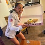 Carla Esparza Instagram - YEE! Alas, after 10 years I have finally received the coveted Yelp Elite BLACK BADGE 🤩🖤!!!! Post fight foodie frenzy’s were standard practice 🤤 I have had so much fun exploring anywhere and everywhere from hole in the wall spots, to food trucks, to fine dining, and every other business under the sun. Thanks to all of the friends who patiently awaited my food pics before digging in (the camera eats first 😅). 🌟🌟🌟🌟🌟 #yelpelite #yelpelite2024 #yelpeliteblackbadge