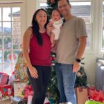 Carla Esparza Instagram - Merry Christmas from our family to yours🎄! We couldn’t be happier than to be celebrating with our son Donovan in our new home 🏡 . Our little Donovan loves to talk, move, smile, and laugh nonstop. Life has been a magnificent whirlwind, but I wouldn’t take a second back because it brought us here. Happy holidays and happy almost new year!😊🎄❤️