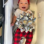 Carla Esparza Instagram - Merry Christmas from our family to yours🎄! We couldn’t be happier than to be celebrating with our son Donovan in our new home 🏡 . Our little Donovan loves to talk, move, smile, and laugh nonstop. Life has been a magnificent whirlwind, but I wouldn’t take a second back because it brought us here. Happy holidays and happy almost new year!😊🎄❤️