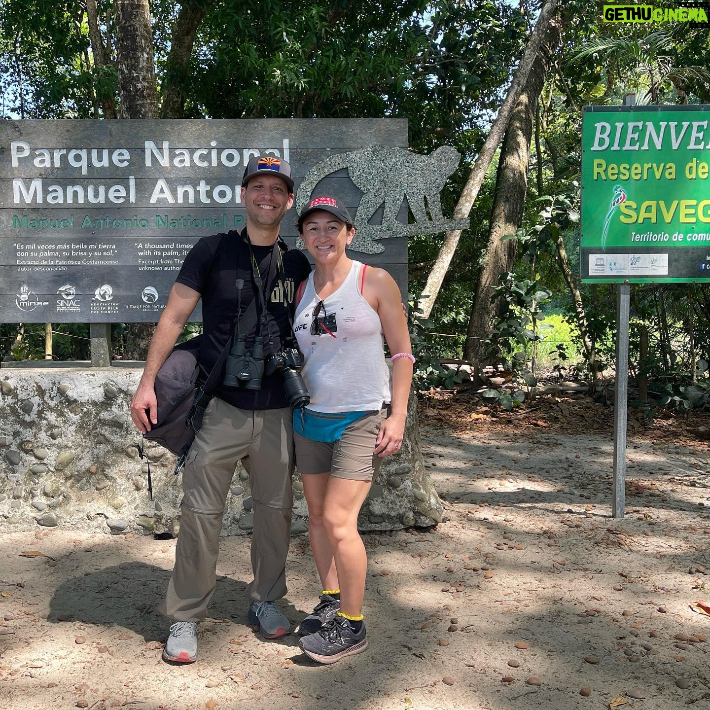 Carla Esparza Instagram - Surfin mama (to be) 🏄🏻♀️! Wonderful time in Costa Rica for a beautiful wedding. Pura vida!🤙🏽 #costarica #manuelantonionationalpark #tamarindo #monteverde #cloudforest