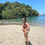 Carla Esparza Instagram - Surfin mama (to be) 🏄🏻‍♀️! Wonderful time in Costa Rica for a beautiful wedding. Pura vida!🤙🏽 #costarica #manuelantonionationalpark #tamarindo #monteverde #cloudforest