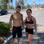 Carla Esparza Instagram - Happiest of birthdays 🥳 to my ride or die “step son” @alexperezmma !!! Thanks for always being in my corner through the ups and downs of fights and life. Craziest fight experiences probably during the pandemic when we had to quarantine 2 days in a hotel in Vegas (1st pic), then hop a private plane to Abu Dhabi “Fight Island” 🏝️ and quarantine another 3 days in our hotel on a private island OR when were training at elevation for 2 weeks in Big Bear, and 2 weeks in Mexico City. So many adventures over the years, and I’m grateful to have you as one of my closest friends and teammates 🙏🏼