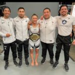 Carla Esparza Instagram - Happiest of birthdays 🥳 to my ride or die “step son” @alexperezmma !!! Thanks for always being in my corner through the ups and downs of fights and life. Craziest fight experiences probably during the pandemic when we had to quarantine 2 days in a hotel in Vegas (1st pic), then hop a private plane to Abu Dhabi “Fight Island” 🏝️ and quarantine another 3 days in our hotel on a private island OR when were training at elevation for 2 weeks in Big Bear, and 2 weeks in Mexico City. So many adventures over the years, and I’m grateful to have you as one of my closest friends and teammates 🙏🏼